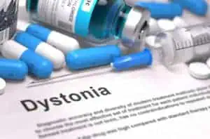 dystonia and long term disability