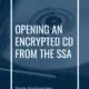Opening an Encrypted CD from the SSA